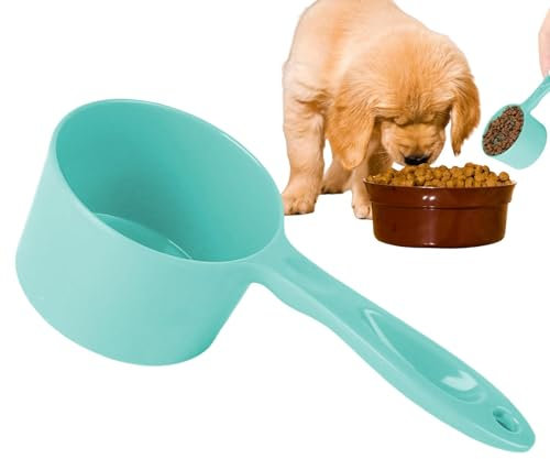 Puppy Food Measuring Scoop - 100g Capacity Dog Food Measuring Scoop - Precise Portion Control Comfortable Grip Cat Food Spoon For Dry Or Wet Food, Various Pets, Bird