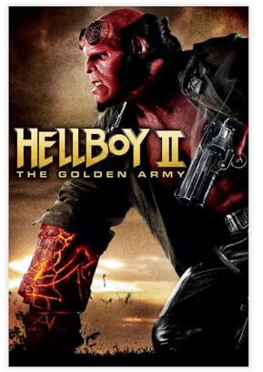 acalur HellBoy II 2 Filmposter, Leinwand, Poster, Schlafzimmer, Dekoration, Landschaft, Büro, Raumdekoration, Geschenk, 30 x 45 cm