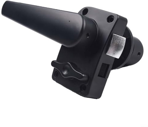 HEIBTENY Cerradura de puerta de baño para autocaravana, autocaravana, baño, autocaravana, cuarto de baño, cerradura de palanca para autocaravana, yates 168,88 x 87 x 106,75 mm, color negro