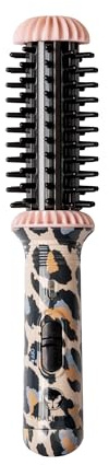 CALISTA GoGo Mini Thermal Round Brush | Curl, Touch Up, Eliminate Frizz, Straighten and Style Hair with This 7 Mini Styling Tool | Heats to 365°F | Perfect Travel Tool