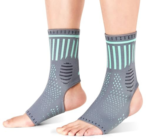 AVIDDA Ankle Support Brace 1 Pair, Plantar Fasciitis Relief Brace, Foot Support for Sprained Ankle, Running, Sports Protection and Pain Relief Men Women