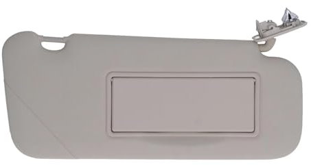 WEFOLCC Viseras Parasol para Peugeot 308 2011-2016 408 2010-2014 1 Parasol para Coche Gris Parasol Interior Protección Delantera Visera Parasol Interior(Lado Derecho)