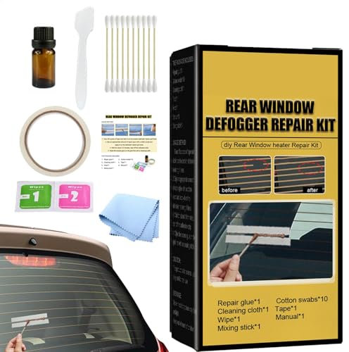 Rear Window Heater Repair Kit,Heated Rear Window Repair Kit,Windscreen Repair Kit,Rear Window Defogger Repair Kit,Car Defroster Repair Grid Lines,Car Windshield Defogger Defroster Grid Repair Kit
