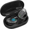 Zhwidnerso AI Übersetzer Kopfhörer, Bluetooth 5.4 Echtzeit Übersetzungskopfhörer, Translation Earbuds 144 Sprachen, LED-Anzeige Translation Earbuds für Reisen, Lernen, Sport(Schwarz)