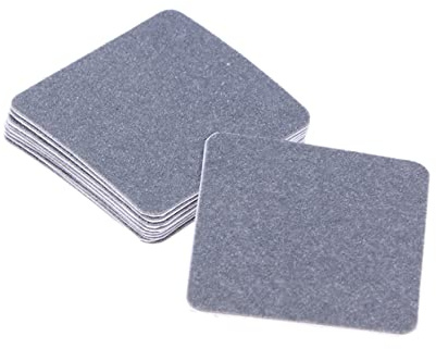 4pcs Washer Anti-skid Pads PET 5x5cm Anti-walk Foot Pads | Cuttable Square Set, Reduces Floor Wear, Simple Fitting, Universal Washing Machine Support Accessories