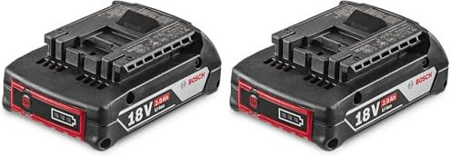 Bosch Professional 18V System Akku GBA 18V 2.0Ah (Packung mit 2)