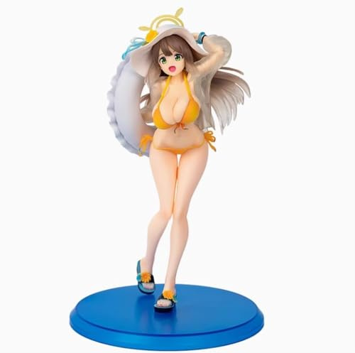 NFsgVCGJ Shinonome Nonomi-Figur, 22 cm, blau, aus PVC, umweltfreundliche Materialien, geeignet für Zuhause, Büro, Schreibtisch, dekorative Ornamente, Spielzeug