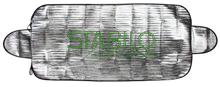 DEMA Frontscheibenabdeckung 200x70 cm Auto Frost Sonnenschutz DFSA70 | Frostschutz Auto, Hitzeschutz Sommer, Alu-Beschichtung, universell passend, schnelle Montage, leicht faltbar