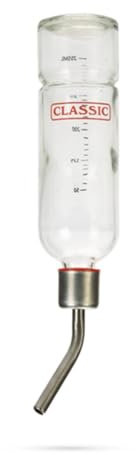 Kerbl 81781 Trinkflasche Classic aus Glas