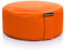 BODYMATE Yogakissen rund 31cm Durchmesser 13cm hoch Orange mit Buchweizen-Spelz Füllung – Maschinenwaschbarer Bezug aus 100% extra Dicker Baumwolle – Meditationskissen – Sitzkissen