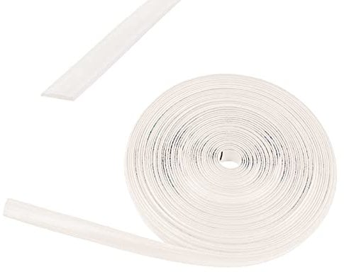 wamovo Kederband 12 mm weiß Kunststoff Leistenfüller für Wohnwagen und Wohnmobil (3 x 10 Meter)