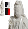 Guan Yin, Quan Yin, Kwan Yin, Kuan Yin, Buddha-Statue, Tropfendes Wasser, Guanyin-Zen, meditierende Statue, Göttin der Barmherzigkeit und Mitgefühl, Yoga, spirituelles Feng Shui-Dekor aus Keramik