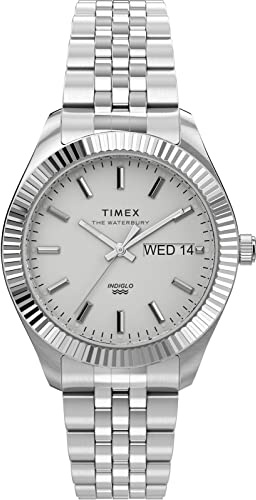 Timex Damen Analog Armbanduhr Waterbury Legacy Boyfriend