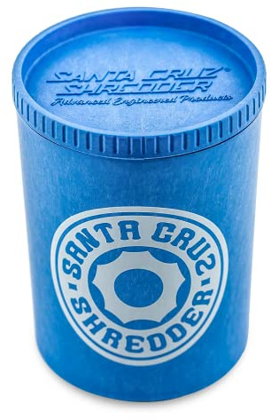 Santa Cruz Jar For Herbs & Spices Storage, 0.5 Oz UV-Protected Airtight Sealable Container, Ultra-light & Sturdy Smell Proof Jar, Keeps Your Herbs Fresh.