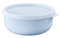 Mepal – Aufbewahrungsbox Kuchen Lumina – Frischhaltedosen mit Deckel für Kühlschrank, Gefrierschrank, Dampfgarer & Mikrowelle – Mikrowellenschüsseln mit Deckel – 750 ml – Nordic blue