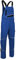 KÜBLER Workwear | KÜBLER ICONIQ Arbeitslatzhose | kbl.blau/schwarz | Größe 66