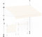 Novonova Tenda da Sole Manuale Resistente ai Raggi UV, Regolabile in Altezza/Inclinazione, Con Manovella, Retrattile Senza Perforazione, 294*120*305CM, SY-ZYP3007