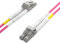 H!Fiber.com OM4 LC a LC Duplex cavo fibra ottica, cavo patch, ponticello MMF, 3-metro(9.8ft)