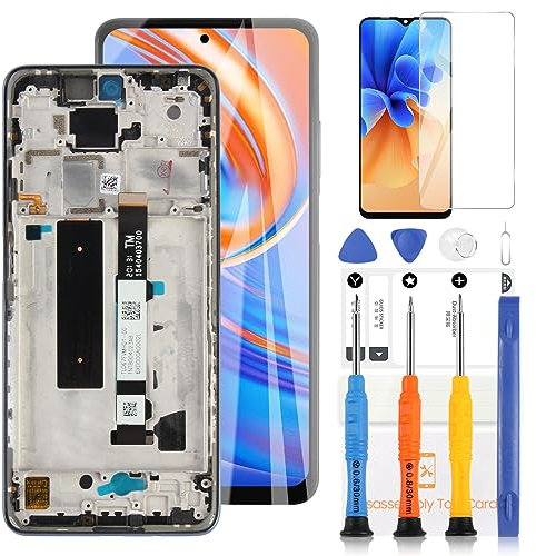 LADYSON Pantalla LCD para Xiaomi Mi 10T Lite 5G M2007J17G Reemplazo de la pantalla Mi 10T Lite 5G LCD Display Touch Screen Digitizer Assembly con herramientas (no para Mi 10T 5G, negro marco)