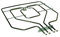 SOS Accessoire Resistenza superiore 1500 W + 1300 W per forno, piano cottura 00471369 BLAUPUNKT, BOSCH, COSTRUCTA, JUNKER, SIEMENS, VIVA