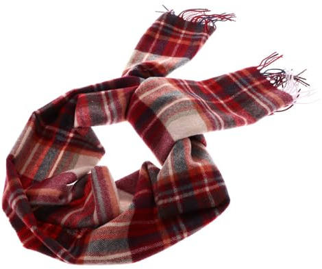 Roeckl Scottish Tartan Women 30x180 Schal, Multi red 9440, Einheitsgröße