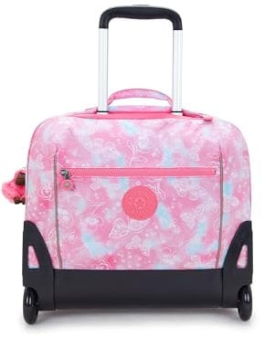 Kipling GIORNO Großer Rucksack mit Rollen, Garden Clouds (Rosa)