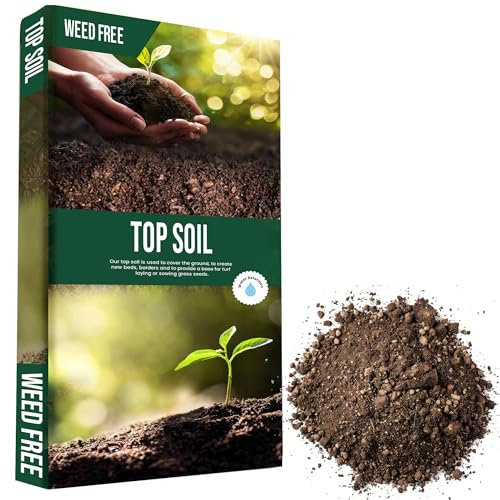 25 Litre Garden Top Soil With Essential Nutrients General Garden Use Ideal For Planting, Lawn Dressing, Pots, Containers & Planters (25 Litres (1 Bag))