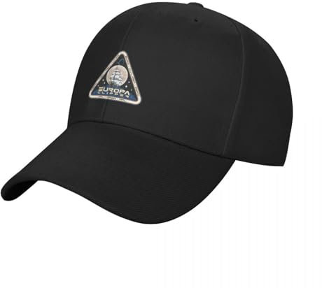 EIILHUED Europa Clipper Mission Patch Baseball Cap Strandtasche Strandhut Caps Damen Herren