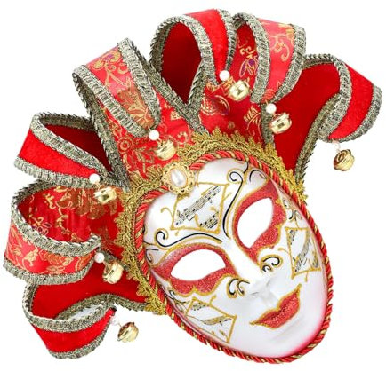 GADAW Venezianer-Komödie Cosplay Maskerade Venezianer für Halloween Party Karneval Wanddekoration