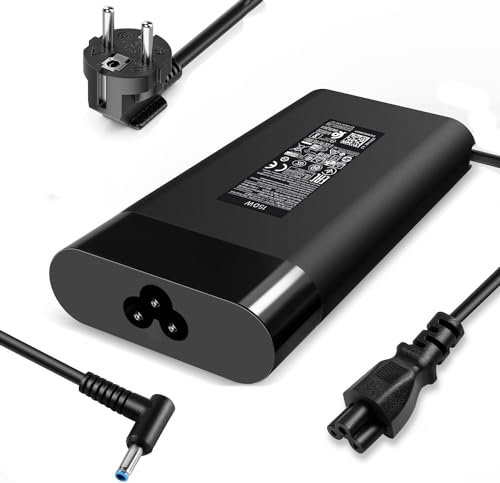 19.5V 7.7A 150W Power Adapter Compatible for HP Pavilion Gaming 15 17 Laptop Charger
