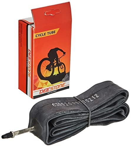 DEESTONE Mavic Cámara 26 x 1,90/2.125, válvula Presta (Fina), 48 mm, Adultos Unisex, Negro