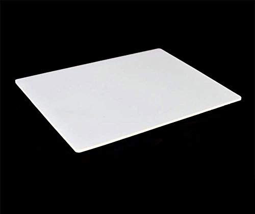 [1 Stück] Hitzebeständige Silikonmatte Hitzebeständige 100% Rutschfeste Silikonplatten Schutzmatten Klar und Haltbar Geeignet für Wartungsarbeiten Werkbank/Flash Butt Schweißen-Transparent Weiß