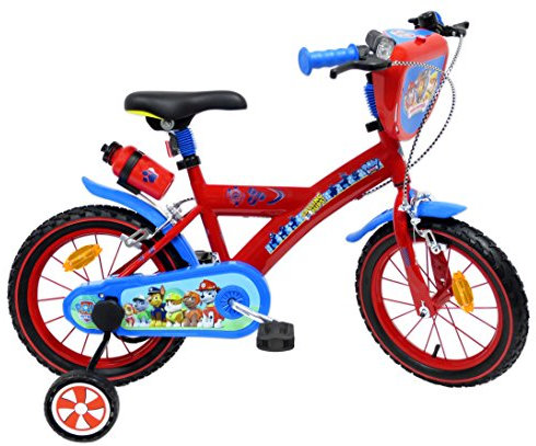 EDEN-BIKES Jungen Paw Patrol kinderfahrradkinder, Multicolore, 14