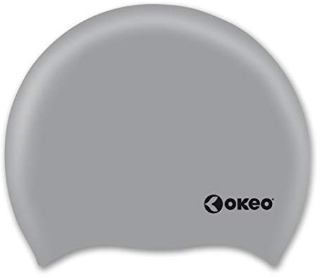 Okeo Cuffia Silicone Tinta Unita Argento