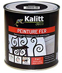 Kalitt Fer antirouille mat noir 0.5l