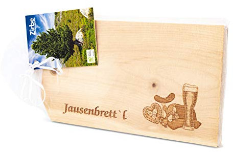 Zirbenjausenbrett Naturbelassen (Jausenbrett´l)