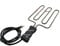 Marel Shop® - Elemento Riscaldante Resistenza Universale per Bistecchiera 2000W Dimensioni Esterne 20 cm x 27 cm compatibile con vari marchi