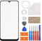 Duotipa Frontglas Display Glas Reparatur Kompatibel mit Samsung Galaxy A50 SM-A505F/DS SM-A505FN/DS 6.4''mit Werkzeugen(Kein Display und Touch Digitizer)-mit OCA Kleber