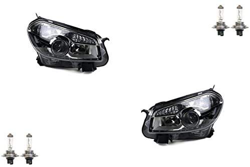 Johns, Scheinwerfer Halogen Front passend für Nissan Qashqai J10 10- mit H7 H7 Satz L R
