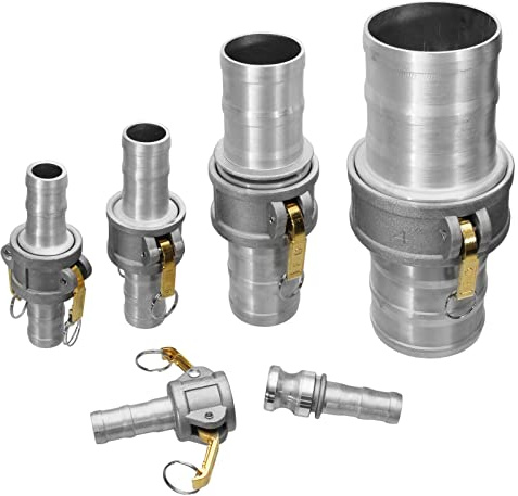 Camlock Schlauch Schnellverschluß aus Aluminium in 7 Grössen auswählbar (2,5“ (63,5mm))