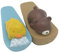 WONIU 2pcs Door Stoppers, 2 Inches Small Door Stopper, Bear Duck Animal Cute Door Stop with Strong Friction Silicone Pad, Doorstop Door Wedge for Classroom Office Home, Plastic