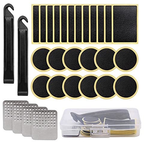 gofidin Bike Tire Repair Kit Inner Tube Patching Tyre Filler Glue for Bicycle for Cycling Puncture Bike Accessories Repair Tools