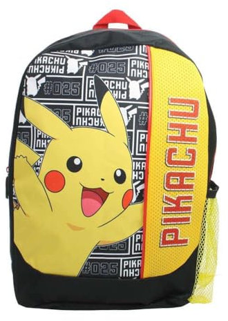 Pokemon Pikachu Bp Rucksäcke, Schwarz, One Size, Schwarz