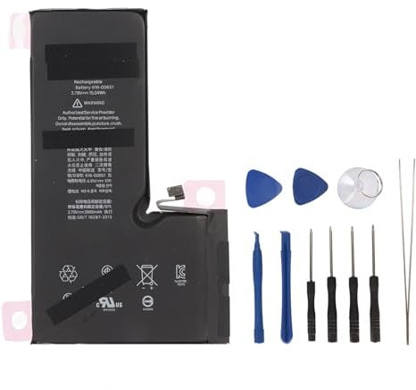 Akku for iPhone 11 ProMax, 4352 MAh, Ersatzakku mit Hoher Kapazität for iPhone 11 ProMax Modell A2218 A2161 A2220, 0-Zyklen-Ersatzakku, mit Installationswerkzeugen