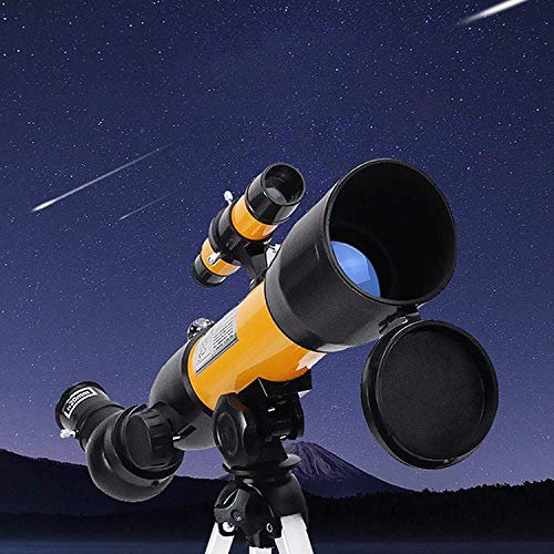 BYERZ Tragbares Reiseteleskop für Erwachsene, Teleskop für Kinder, Astronomie-Anfänger, 50-mm-Refraktor-Teleskope, HD-Nachtsicht bei schwachem Licht, zur Beobachtung des Mondes und der Landschaft