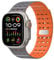 Delidigi Magnetarmband Kompatibel mit Apple Watch Ultra 2/Ultra Armband 49mm 46mm 45mm 44mm 42mm,Starke Atmungsaktives Silikon Sport Ersatzband für iWatch Ultra 2 Series 10/9/8/7/6/5/3/SE Herren Damen