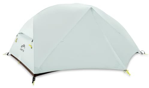 Lavitis Geodätische Zelte für 2 Personen, leichtes tragbares Rucksackzelt, klein, einfach aufzubauen, wasserdicht, Camping, Wandern, Zelt für Erwachsene (UL Cognito 2P)