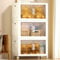 pioncrey 3 Packs Storage Boxes with 1 Lid, 70L*3 Large Capacity Stackable Storage Boxes, Plastic Collapsible Storage Box, Folding Storage Box with Wheels, Organization and Storage for Home and Office