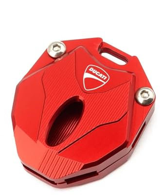 JINYRYP étui de Protection pour clé de Moto pour Ducati Streetfighter V4 SP V2 Panigale V2 V4 SP 2022 2023 2024 Accessoire Moto Porte-clés Etui Coque & Porte-clés Porte-clés(Red,A)