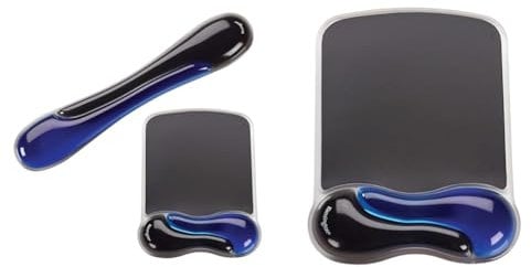 Kensington Duo Gel Mouse & Keyboard Wrist Rest Bundle Set, Ergonomic Keyboard and Mouse Pad & Mouse Mat with Wrist Rest – Ergonomic duo gel wrist support for computer